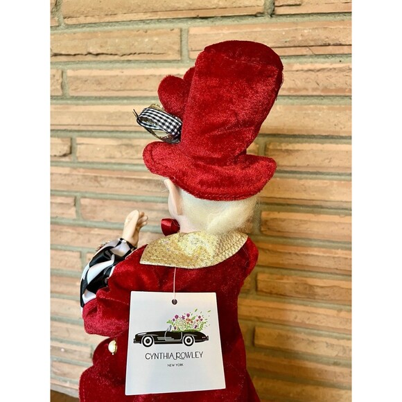 Large Cynthia Rowley Elf Fairy Shelf Sitter W/ Happy Valentines Day Heart Love - Picture 8 of 8